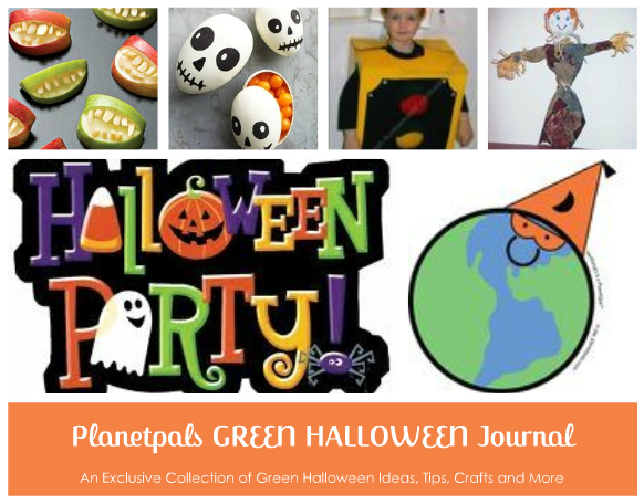 green halloween journal of ideas